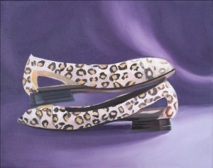 Spots of Affection Oil Painting by Austin Artist Amy Hillenbrand