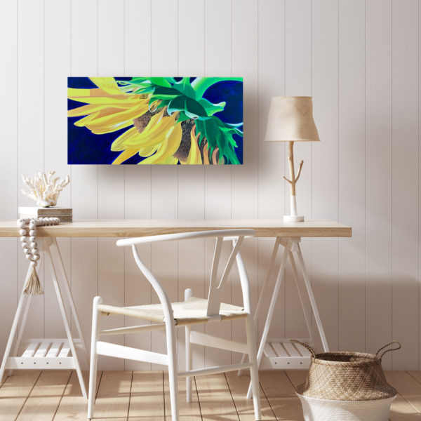 sunflower oil painting